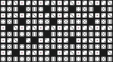 a black background dices board vector