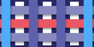 Colorful geometric design pattern vector