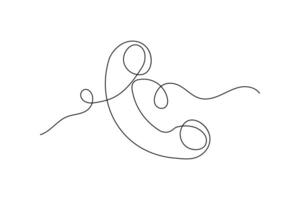 Smart phone line icon artwork for app usage, modern technology and digital connection vector