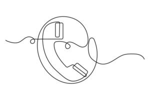 Smart phone drawing icon art for internet use and modern mobile technology features vector