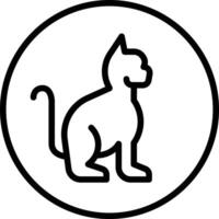 cat icon Design Simple Set For Using In Website Graphics Report Logo Infographics vector
