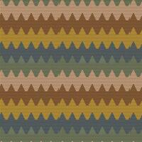 1. Seamless Knitted Zigzag Pattern in Earth Tones. Cozy Winter Fabric Texture vector
