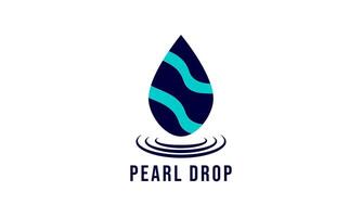 Water Droplet Creative Design Logo vector