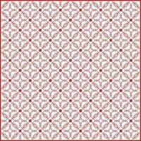 beautiful abstract pattern of dark red rhombus and wavy line vector