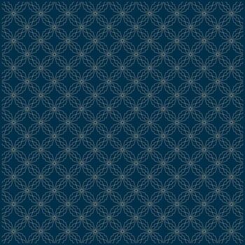 regular abstract pattern of fractal shape with dark background vector