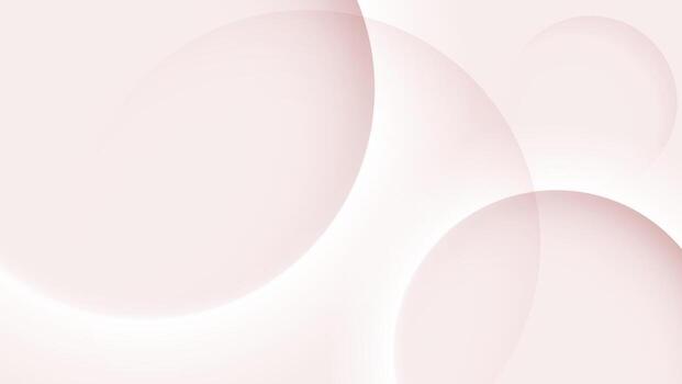 pink abstract background with overlapping circles vector