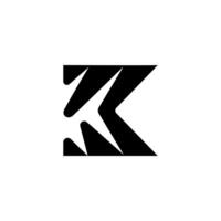 Letter K logo. icon, , symbol abstract vector