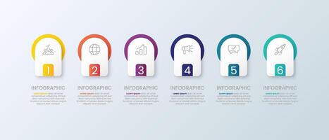 Infographic Timeline of Business Strategy vector