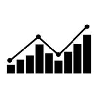 business growth infographic increasing profit digital bussines vector