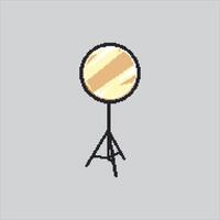 Pixel art of a standing light vector