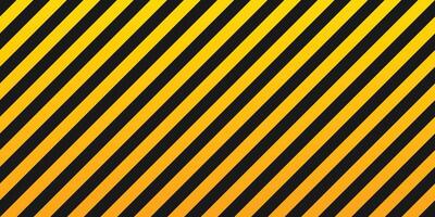A graphic illustration features bold, diagonal stripes in alternating yellow and black. The pattern signifies caution or warning, often seen in hazardous environments and signs. vector