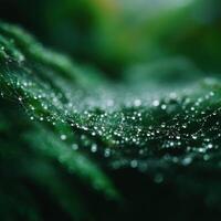 Natures Delicate Lace Seen In Raindrops On A Web photo