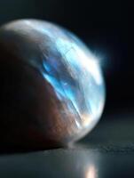 Natures Lunar Glow A Polished Moonstone photo