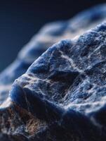 Natures Deep Blue Is Found In Raw Sodalite photo