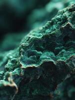 Natures Artistic Patterns In Raw Malachite photo