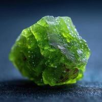 Natures Earthy Glow Is Found In Raw Peridot photo
