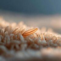 Natures Staple Food A Grain of Rice photo