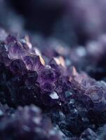Natures Raw Sparkle Is Seen In Raw Amethyst photo