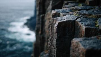 Powerful And Imposing Columns Of Basalt photo