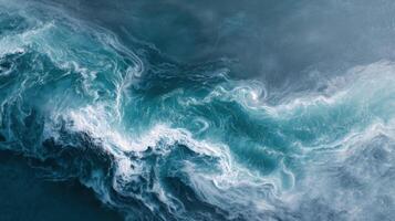 Ocean Currents That Are Mesmerizing From The Air photo