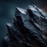 Natures Sharp Beauty Is Found In Raw Obsidian photo