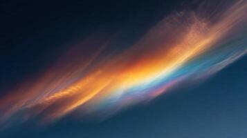 The Blazing Jewel Like Appearance Of A Fire Rainbow photo