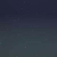 A night sky with stars and a few lights photo