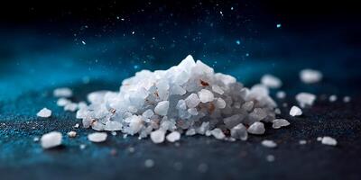 Macro Shot of Salt background photo