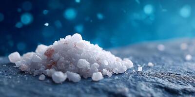 Soft Bokeh Background with Salt Sparkle photo