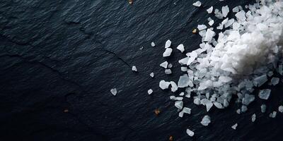 Minimal Salt Composition with Copy Space. photo