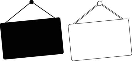 Posters hanging with shadows. Hanging paper on binders. A4 paper page, mockup, sheet on wall. vector