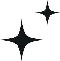 Stars retro groovy style icon vector