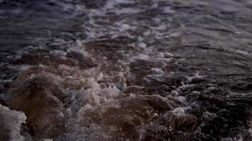 Waves created by a moving boat video
