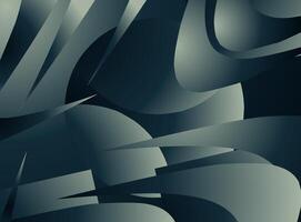 abstract blue background with some smooth lines vector