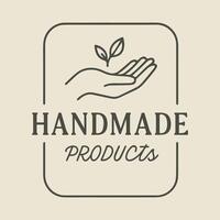 Elegant Hand Crafted Products A Symbol of Natural Goodness and Care vector