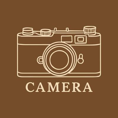 Vintage Camera Icon Capturing Memories with a Retro Aesthetic
