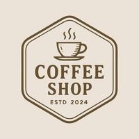 Cozy Coffee Shop Graphic Simple Elegant Design for Your New Business vector