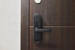 Discover the innovative Smart Door Lock with Keypad Access for enhanced home security photo