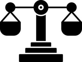 Scale Balance Justice vector