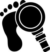 Footprint Track Clue Shoe vector