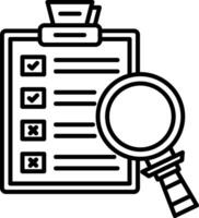 Assessment Evaluation Review Test Result Report vector