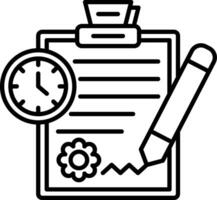 Contract Agreement Legal Business Signature Deal vector