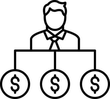 jerarquía organización estructura niveles rango sistema vector