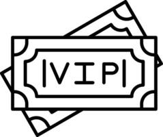 Ticket Pass Entry Admission Event Show vector