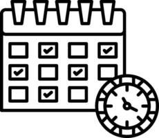 Appointment Meeting Calendar Schedule Booking Date vector