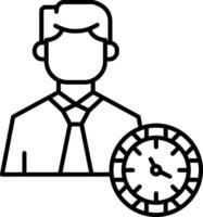 Time Management Planning Schedule Focus Efficiency Prioritize vector