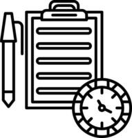 Clipboard Note List Tasks Reminder Checklist vector
