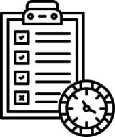 Clipboard Notes Task Organizer To-Do Memo vector