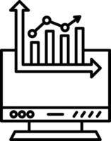 Analytics Data Metrics Report Graph Measure vector
