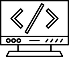 Programming Code Development Script Software Build vector